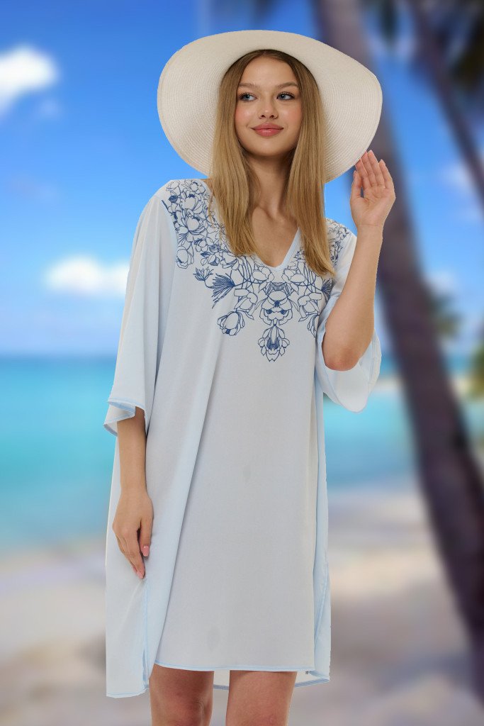 платье пляжное