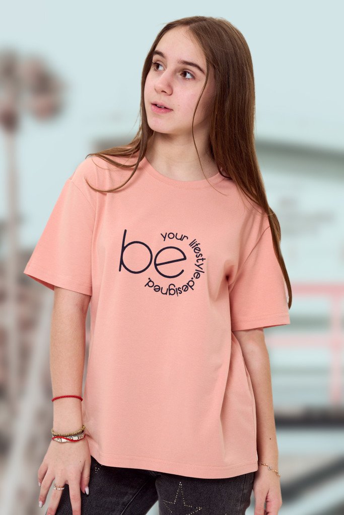 футболка для девочки Д 0123-27