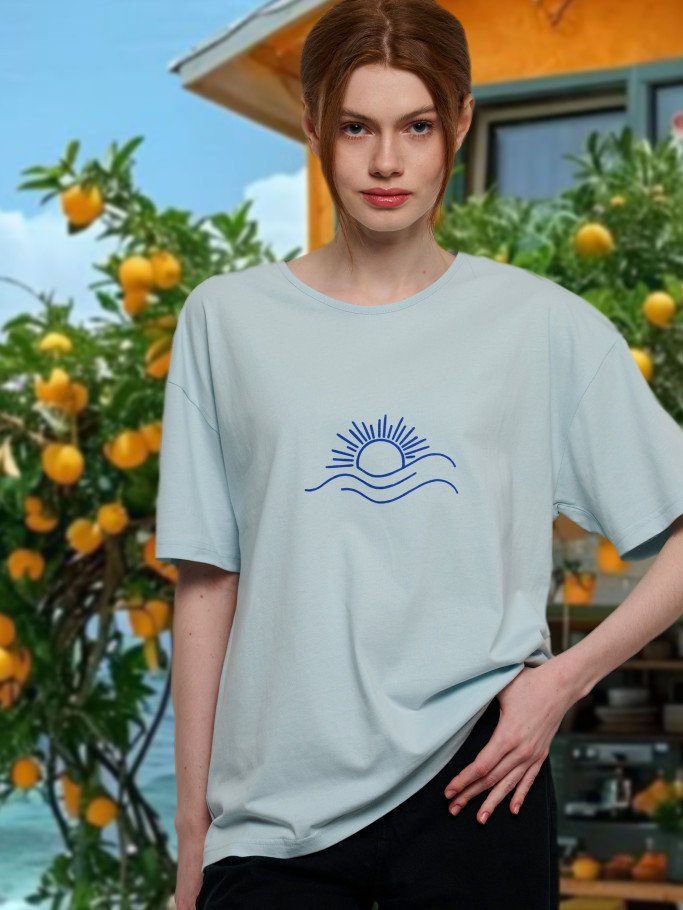 футболка женская 8952-21
